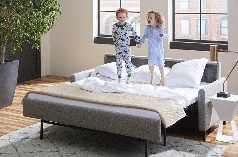 American Leather Comfort Sleeper Sofa Sectional