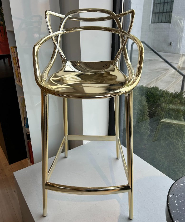 Gold Kartell Masters Stool - Floor Model