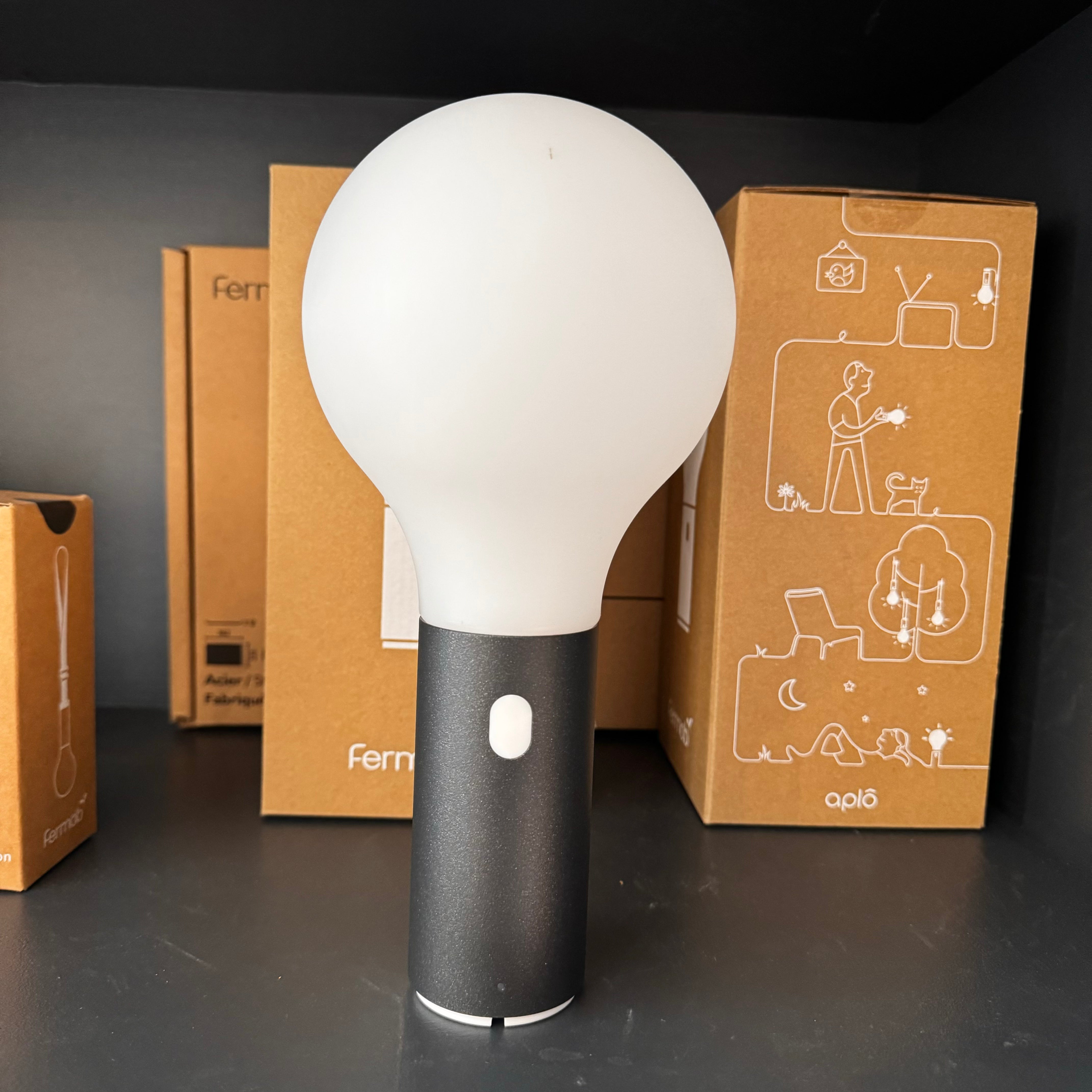 Aplô Lamp in Anthracite - Design Distillery