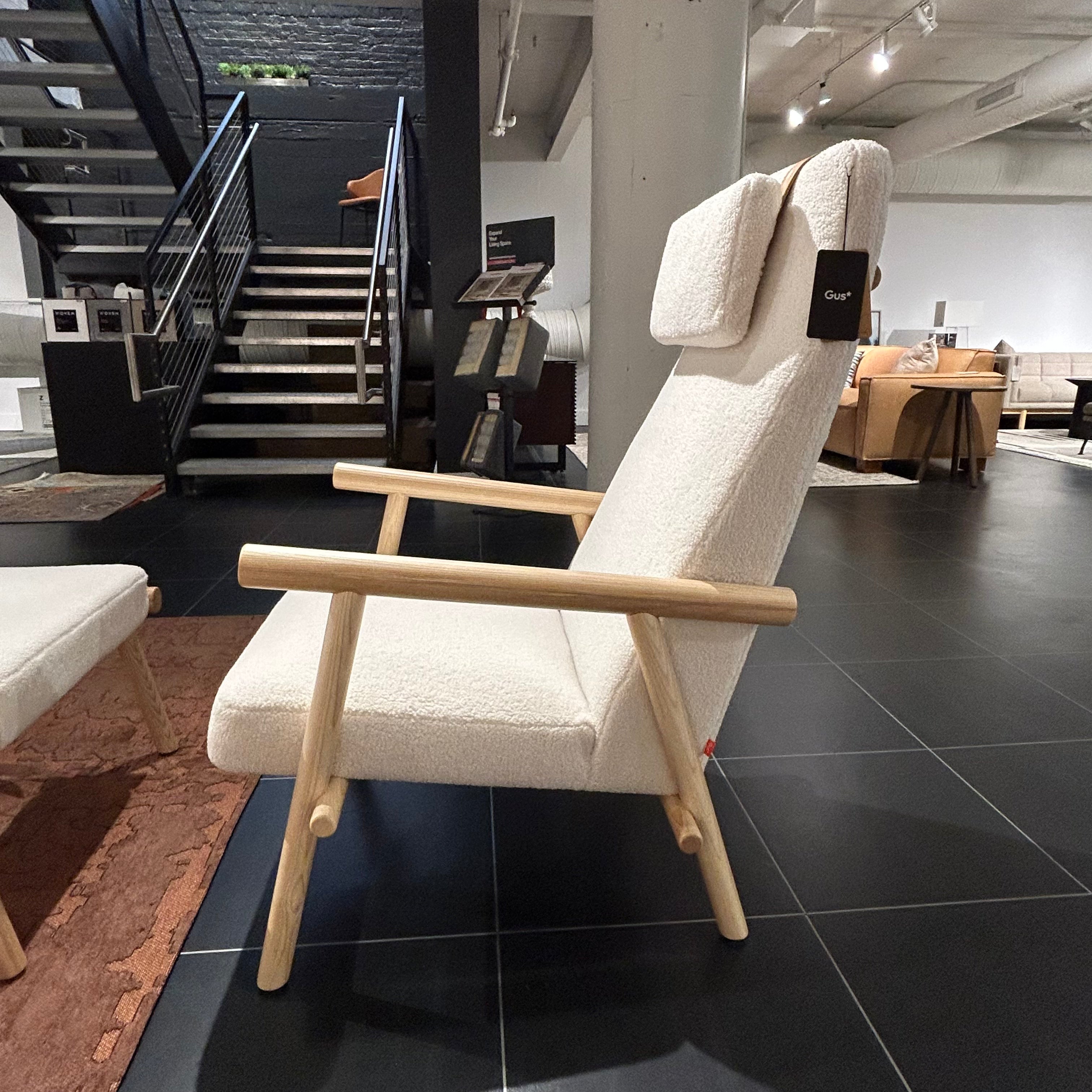 Labrador Chair & Ottoman - Floor Model