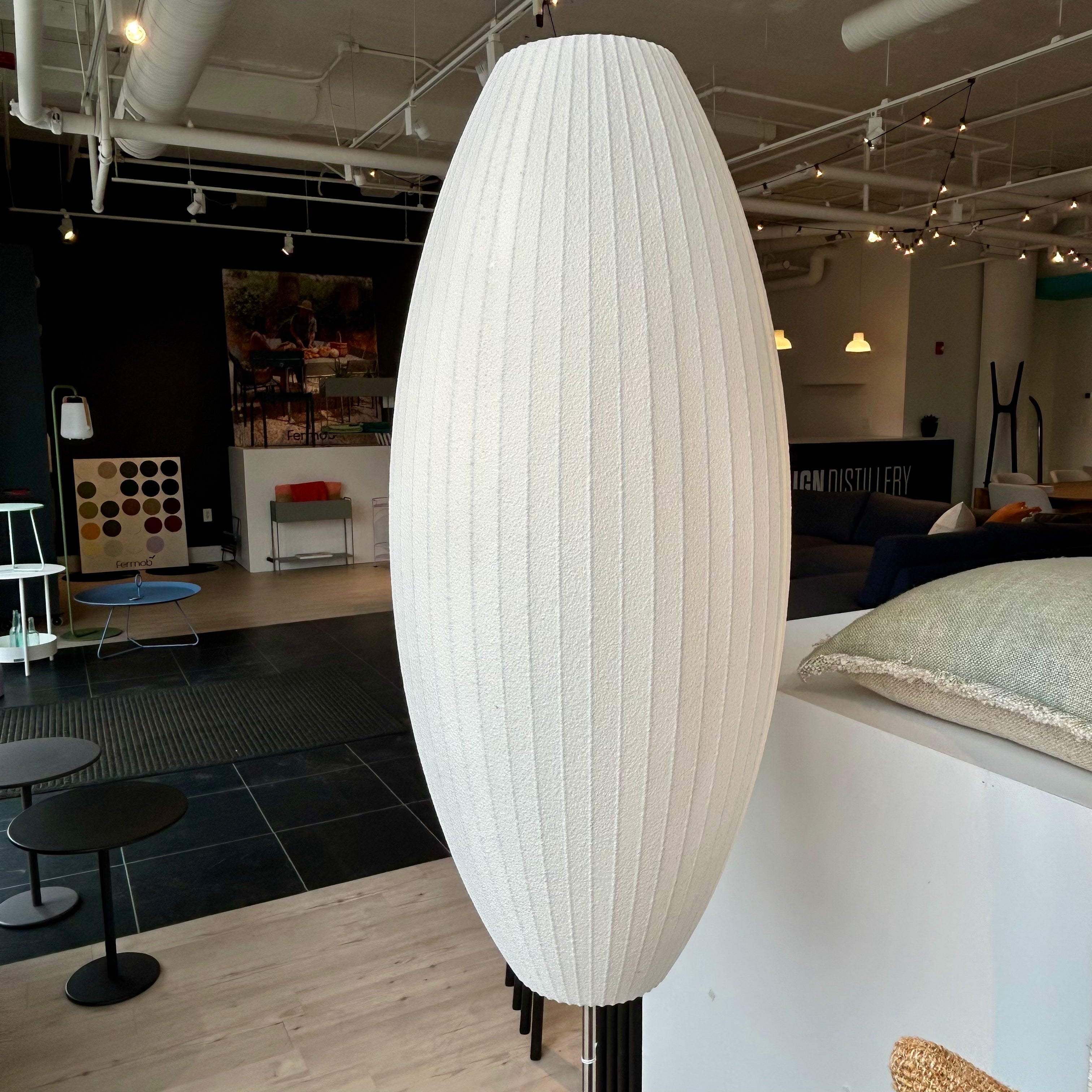Nelson Cigar Floor Lamp - Floor Model - Design Distillery