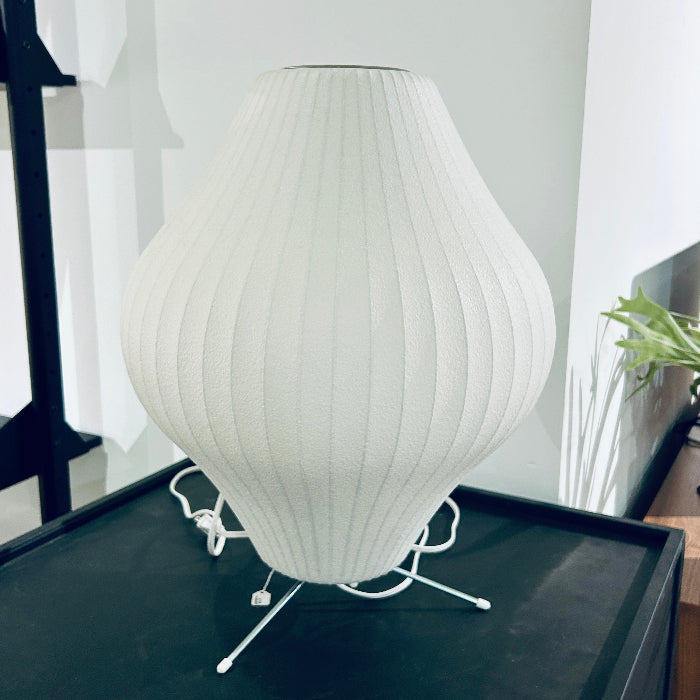 Nelson Pear Tripod Lamp Med - Floor Model - Design Distillery