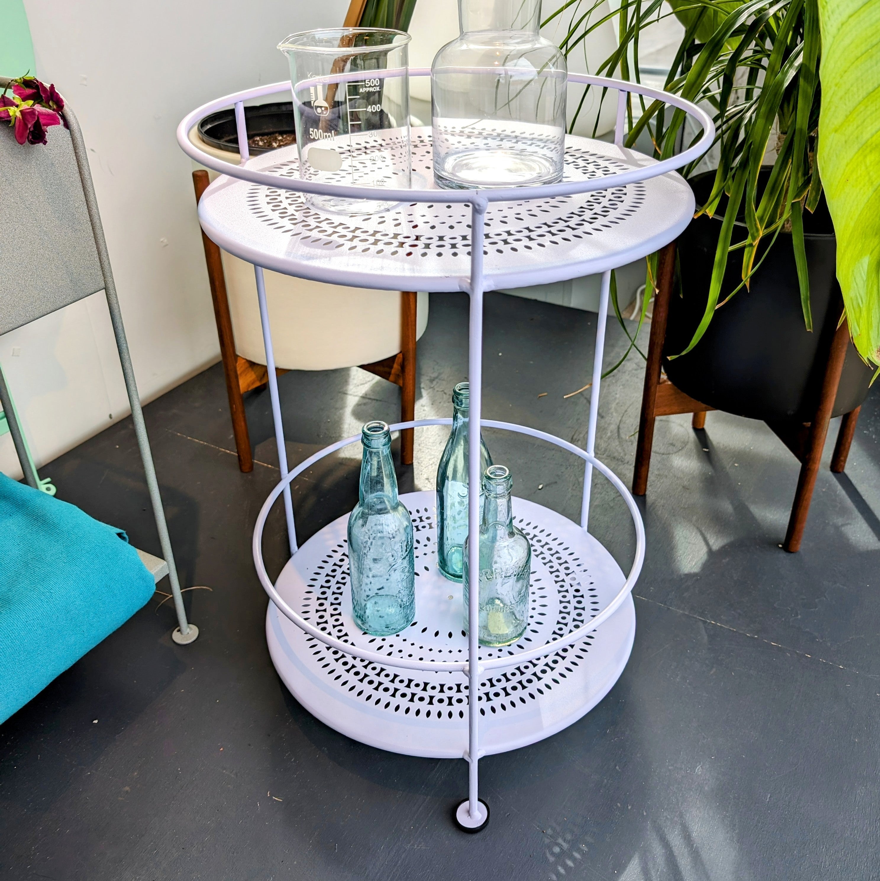 Guinguette Outdoor Table in Lavender - Design Distillery