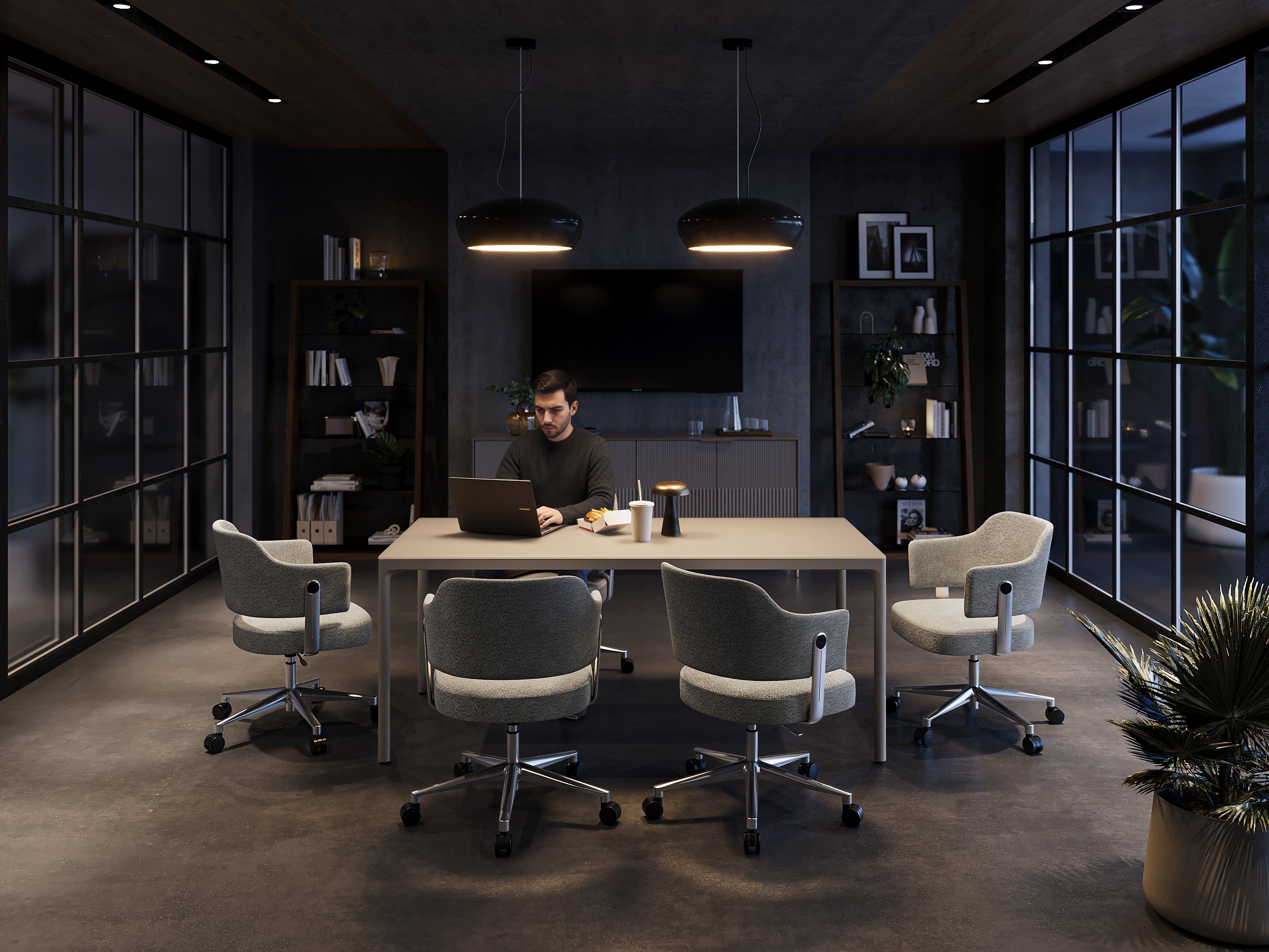 BDI Circa™ 3581/82 Modern Office Task Chair