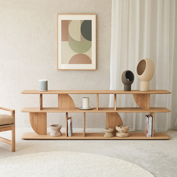 Geometric Sofa Console
