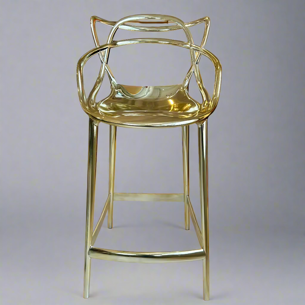 Gold Kartell Masters Stool - Floor Model