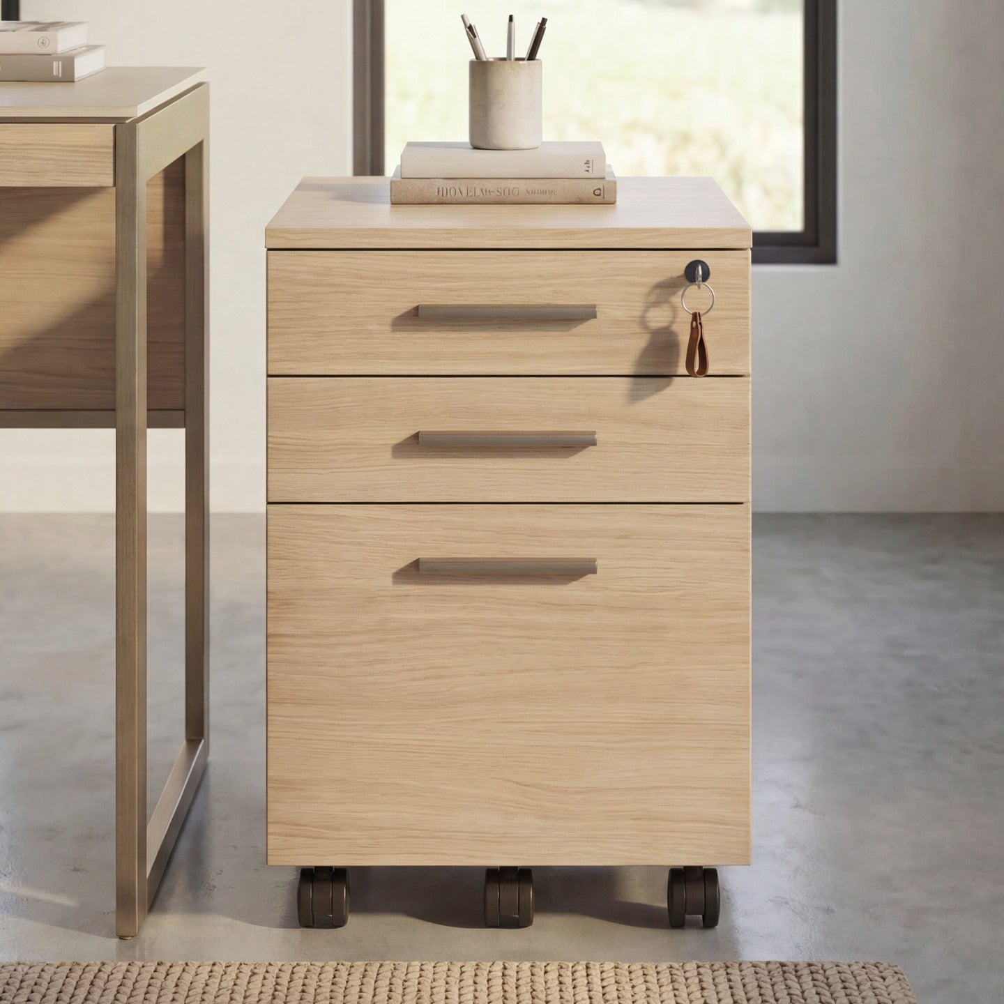 BDI Sequel Studio 6607 Mobile File Pedestal