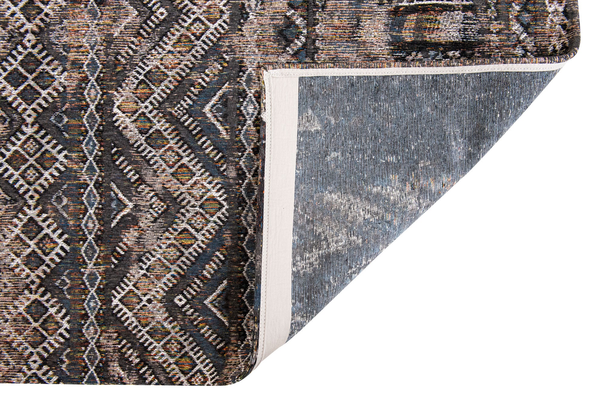 Antiquarian 9113 Black Rabat Rug