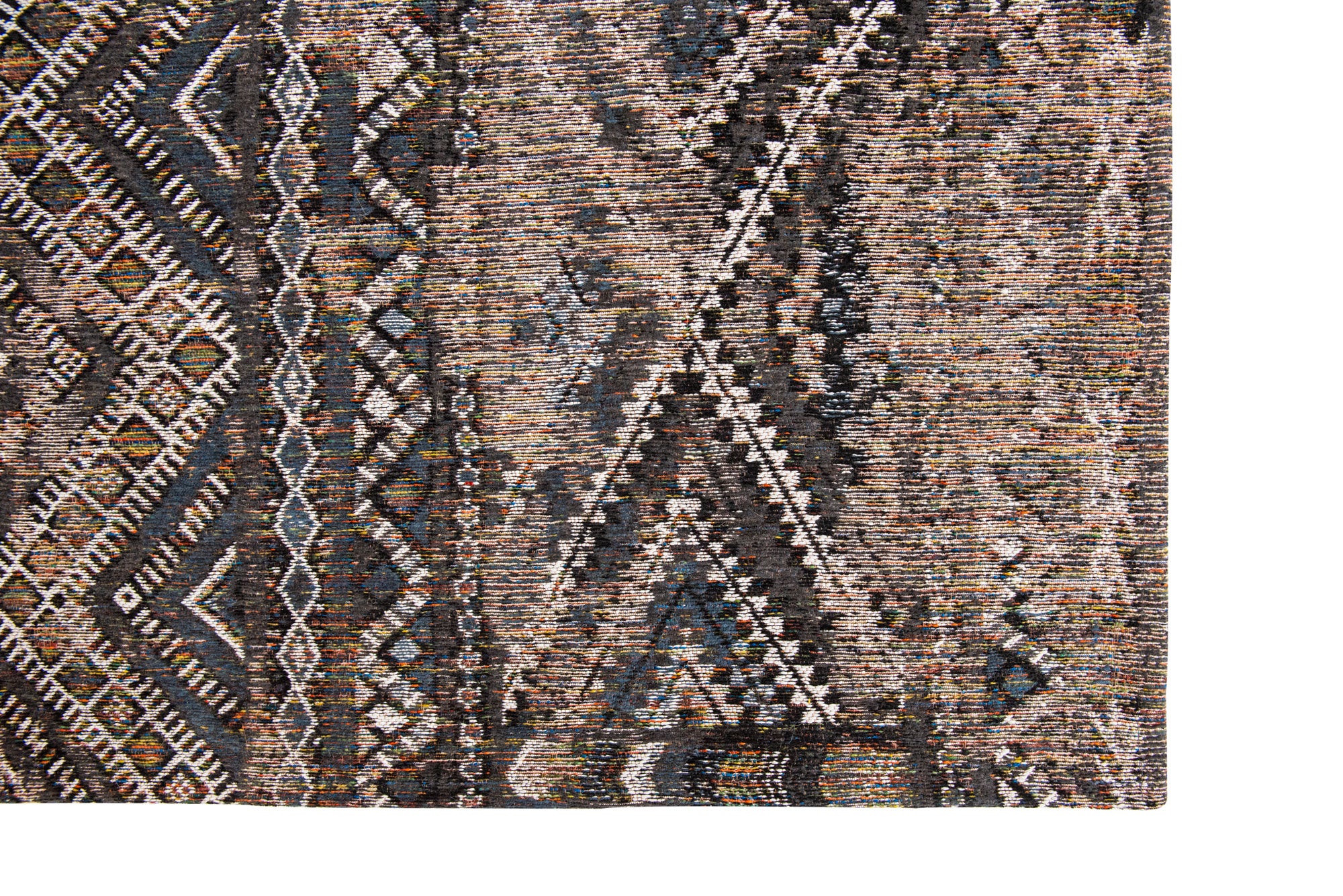 Antiquarian 9113 Black Rabat Rug