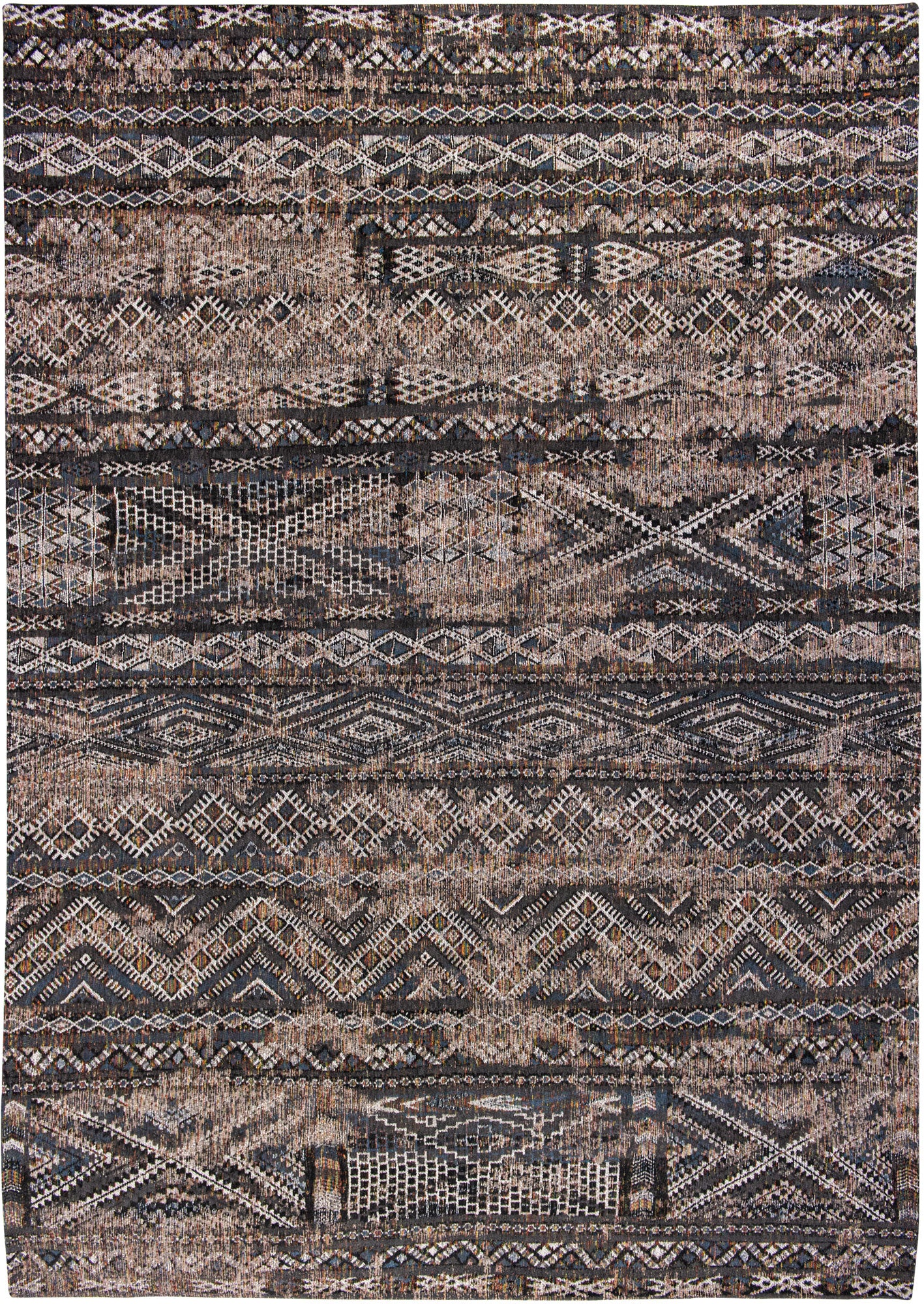 Antiquarian 9113 Black Rabat Rug