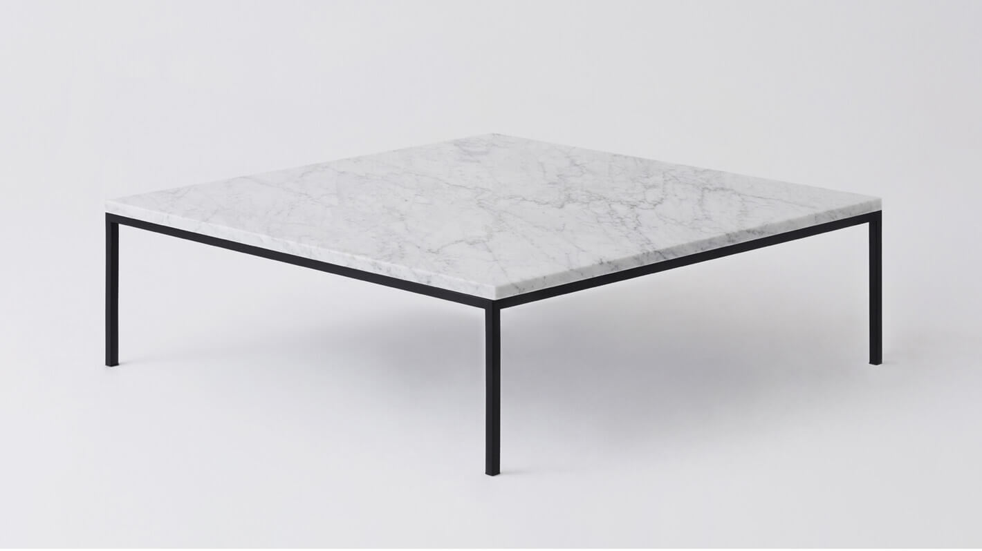 Square Marble Coffee Table - Floor Model