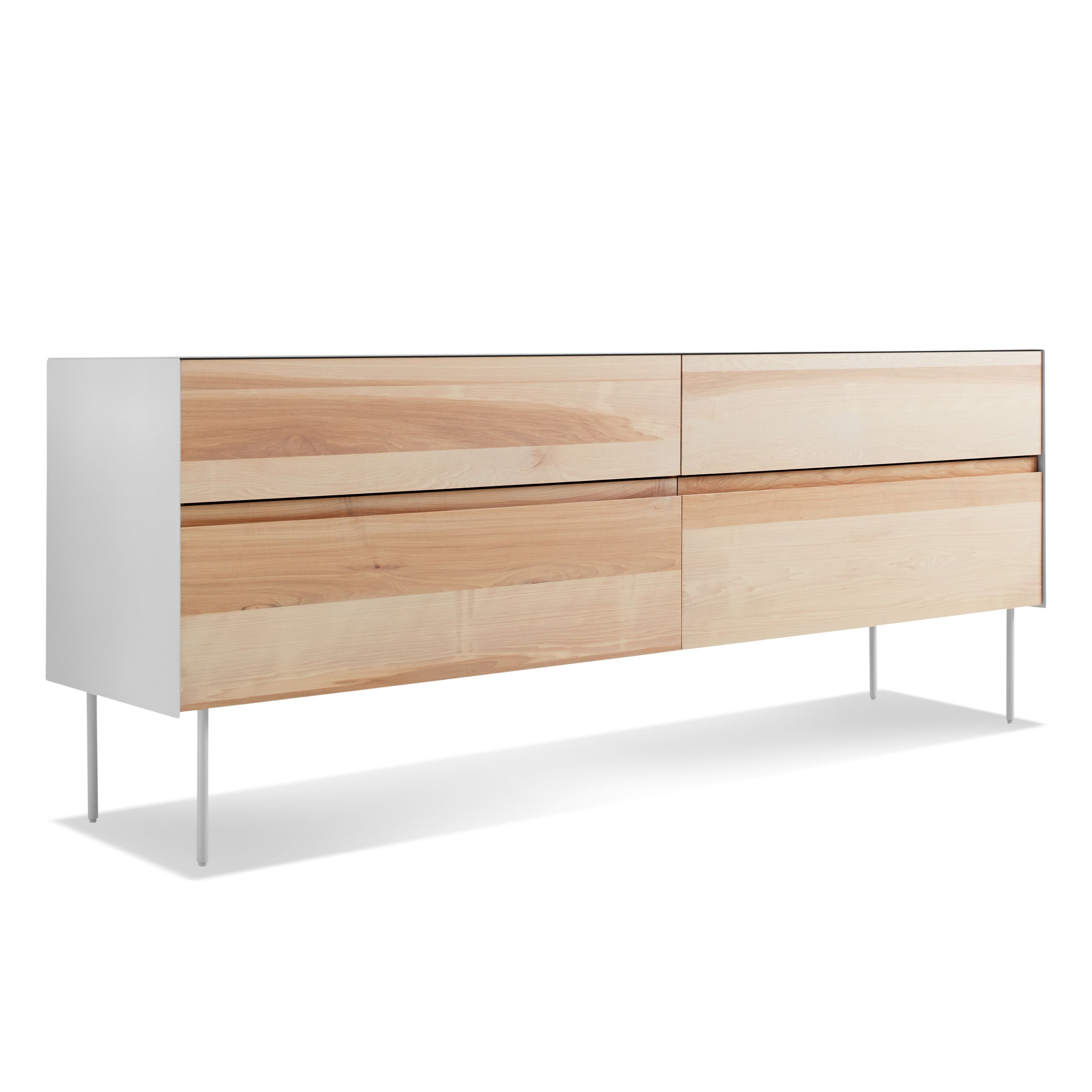 Clad 4-Drawer Dresser - Design Distillery