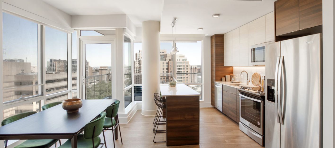 The Witmer Apartments - May 2019 - Kitchen, Balcony and Bathroom