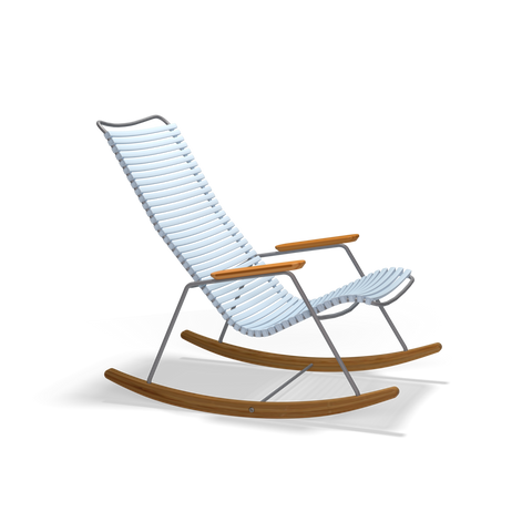 Click Outdoor Rocking Chair - Light Blue