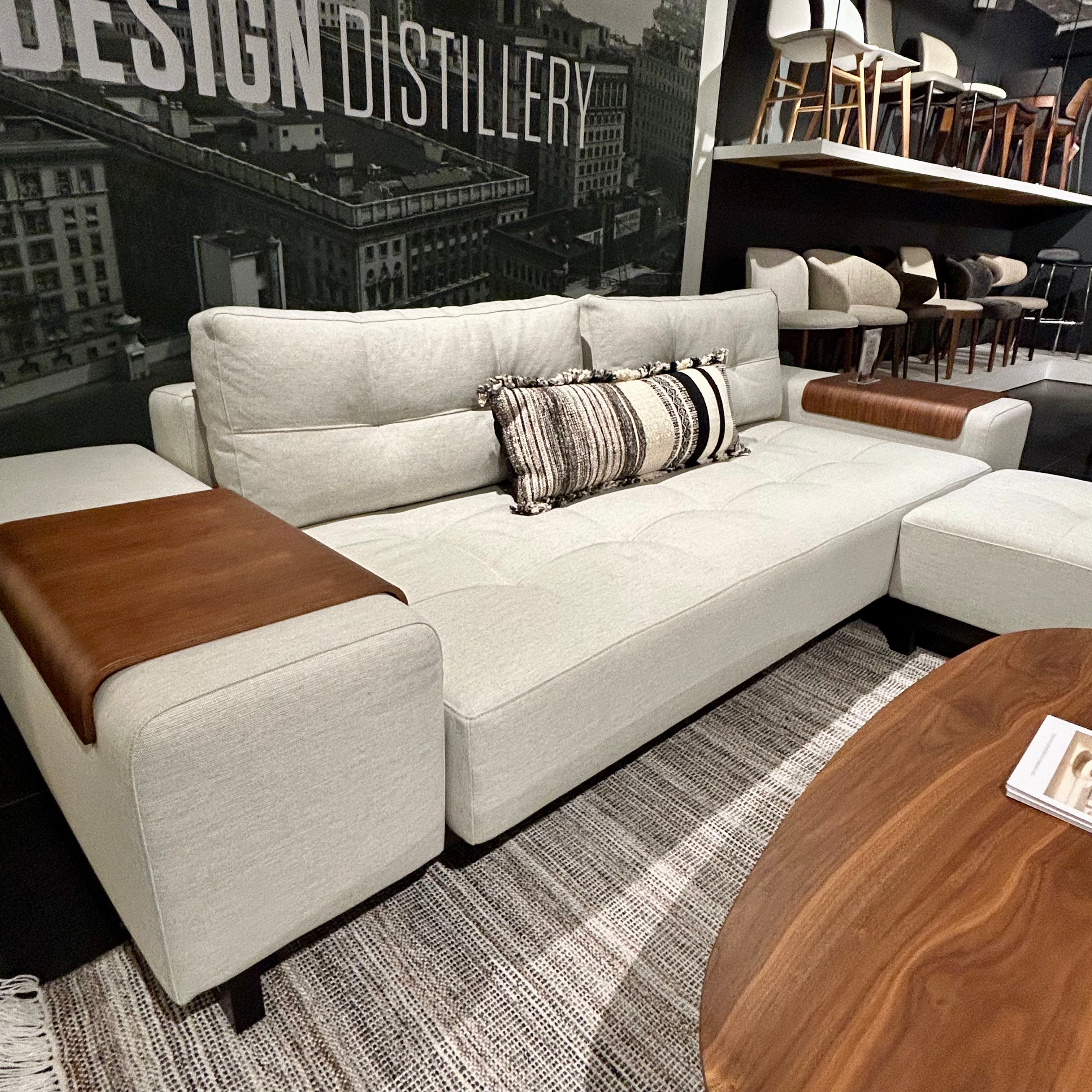 Grand D.E.L. Queen Sofa Bed & Ottoman Set - Floor Model