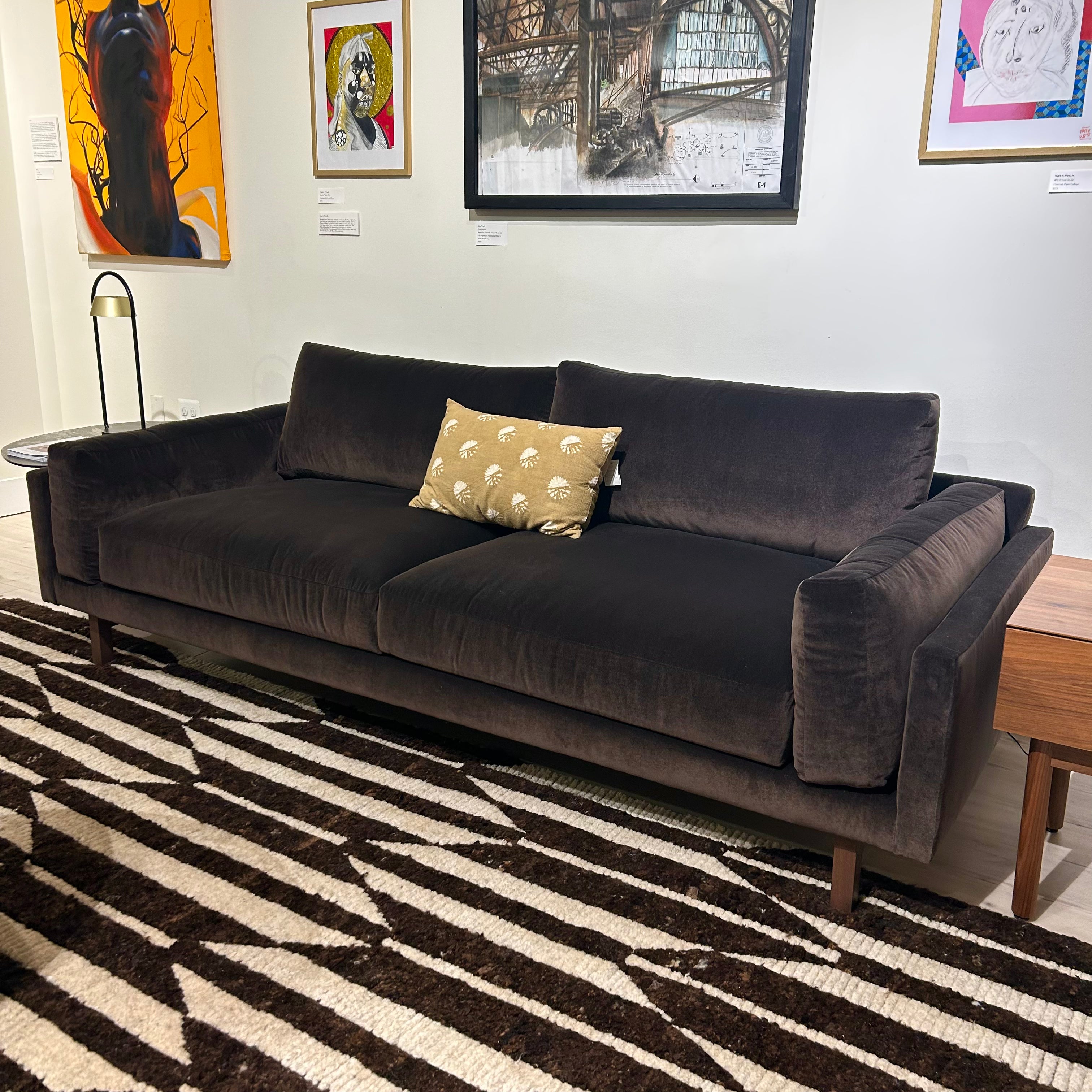 American Leather Cooks Sofa - Floor Model