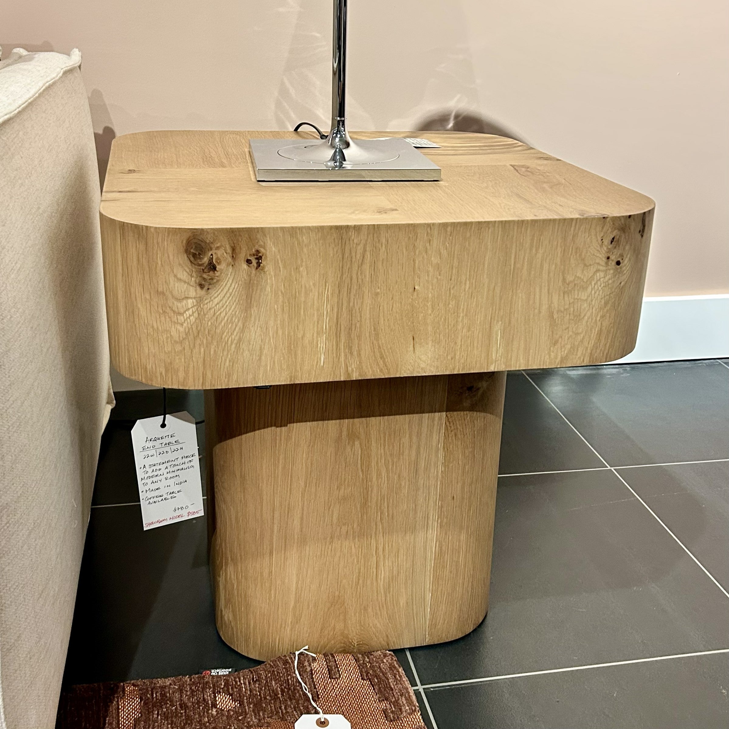 Arquette Side Table - Floor Model