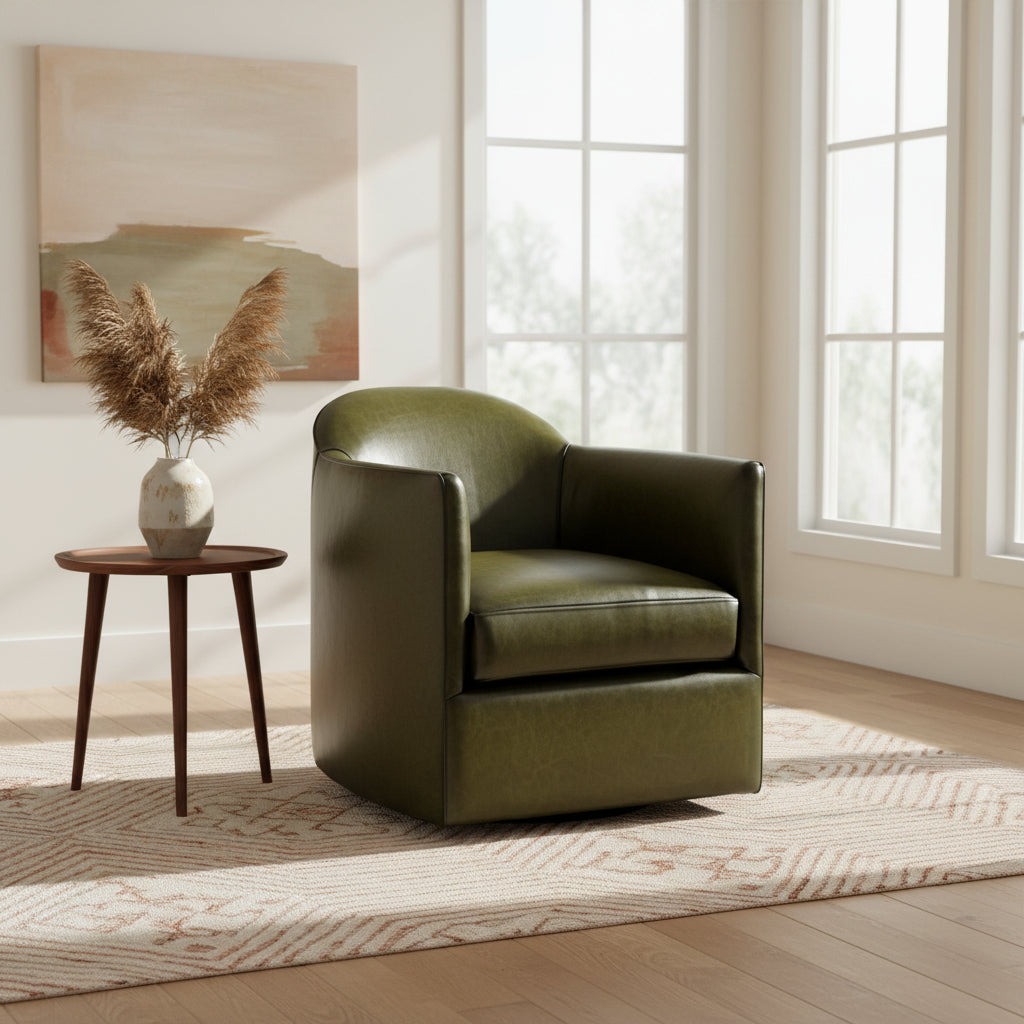 Halsey Swivel Chair - Design Distillery
