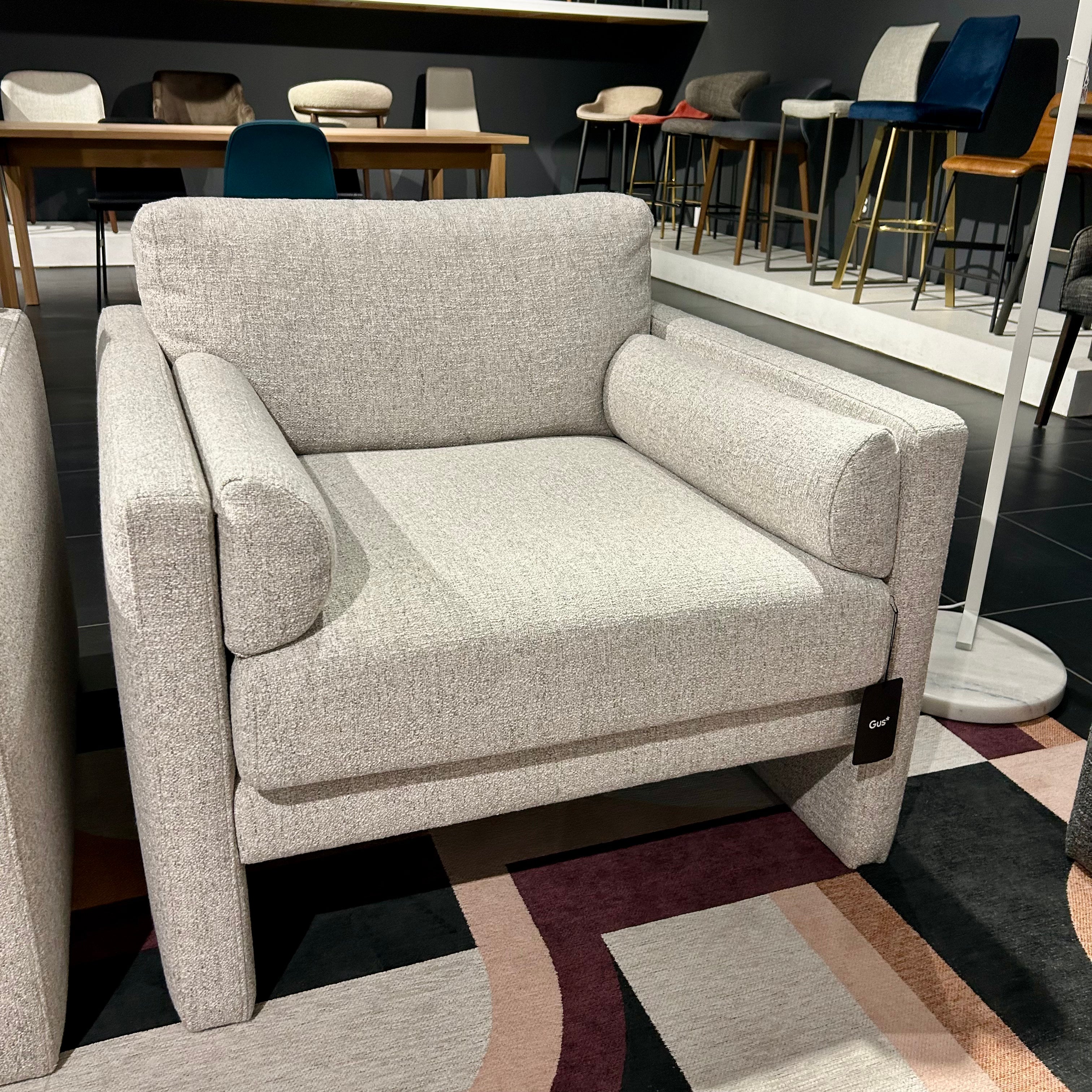 Gus Modern Laurel Chair - Floor Model