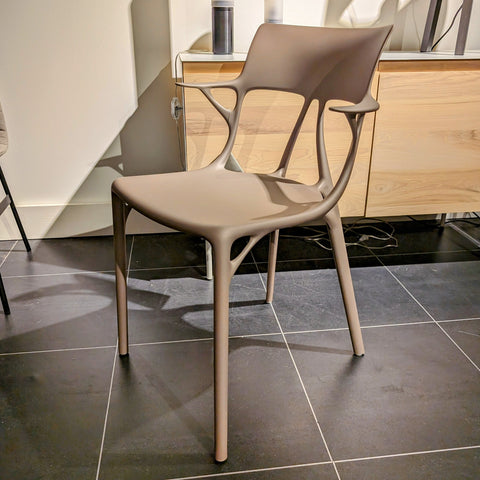 Kartell A.I. 100% Recycled Chair in Gray