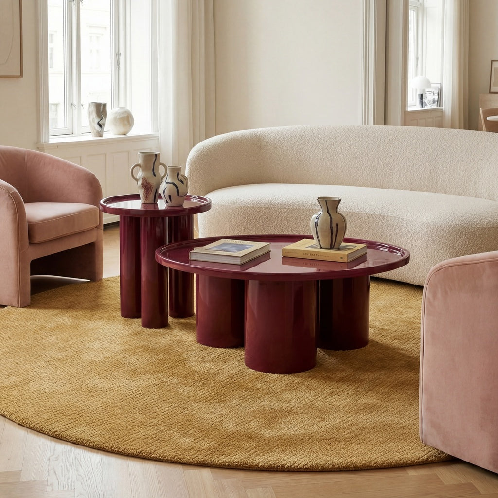 Sofia Enamel Coffee Table