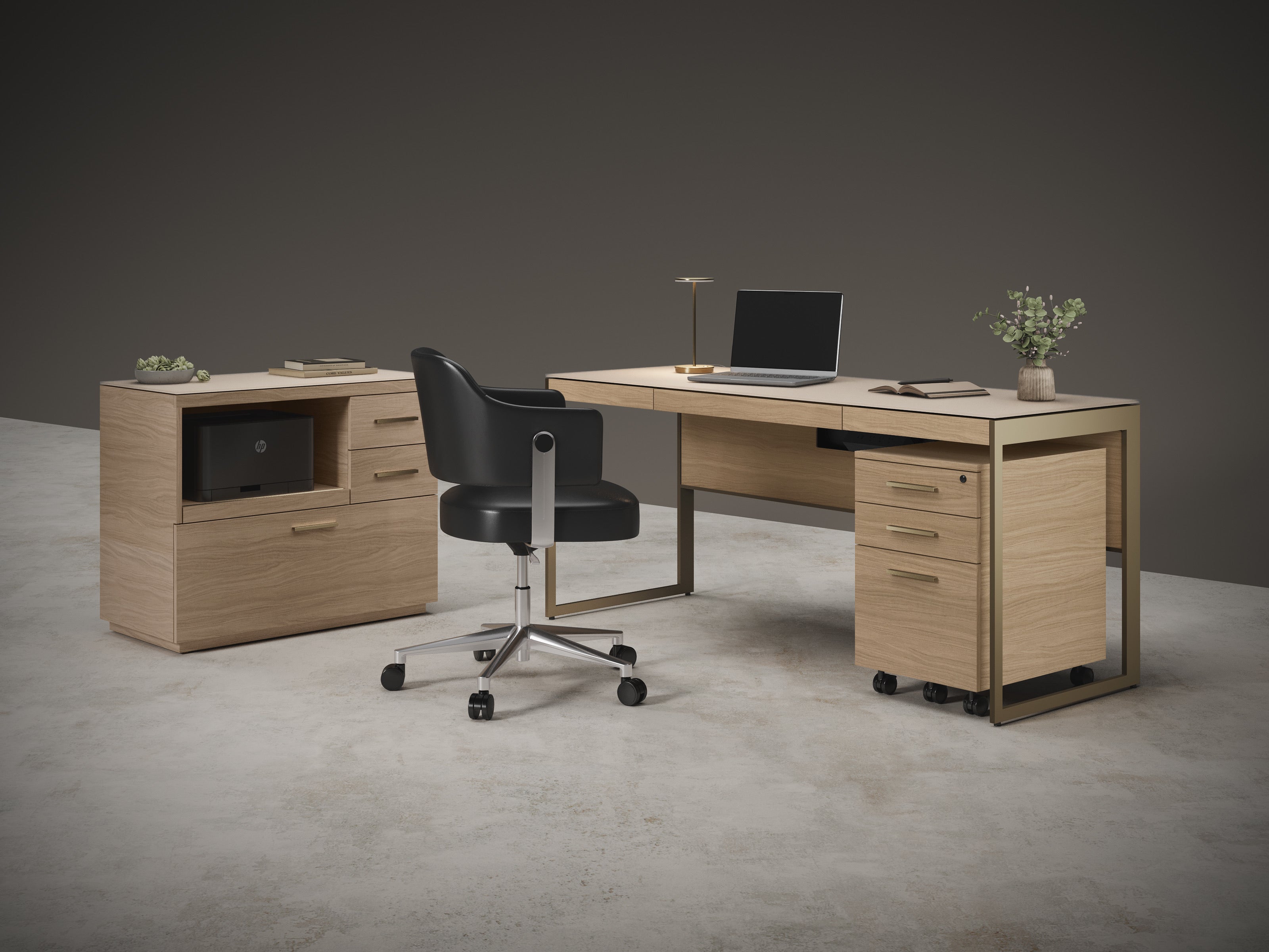 BDI Sequel Studio 6607 Mobile File Pedestal