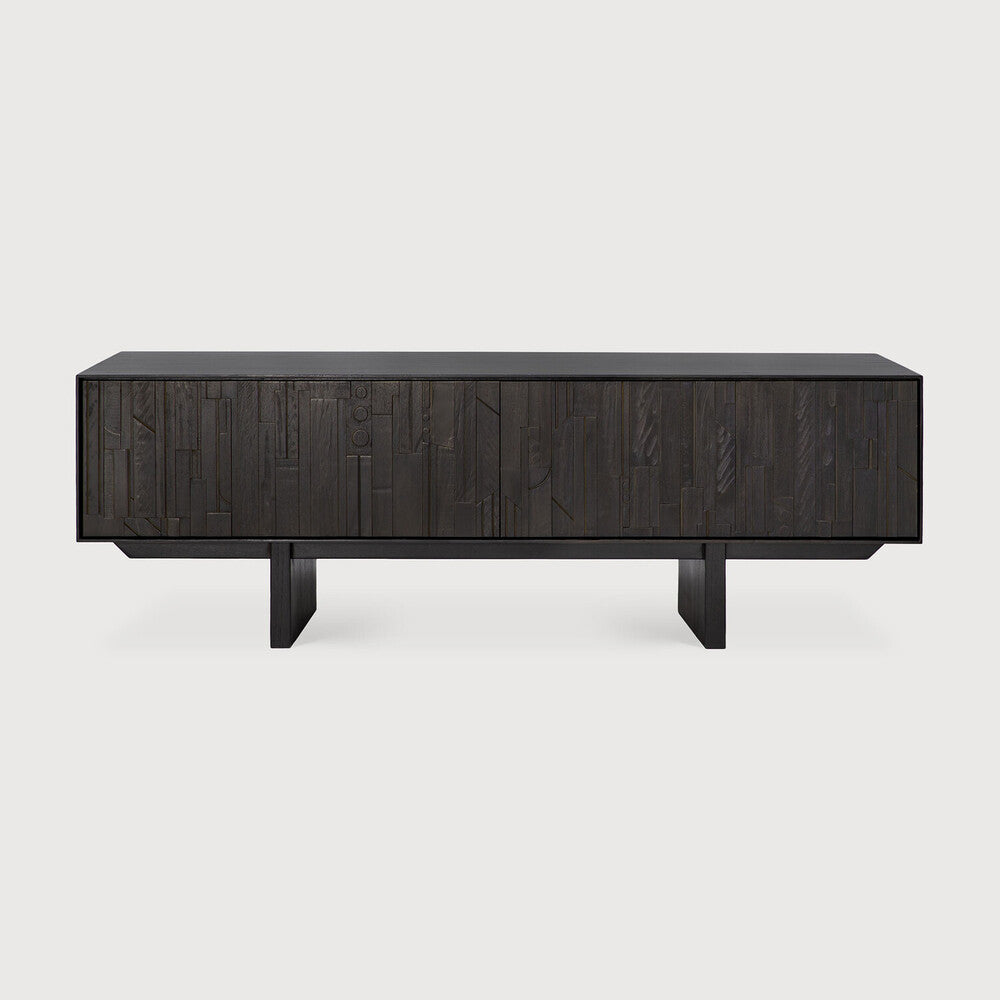 Teak Mosaic TV Cupboard