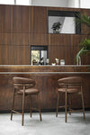 Oleandro Upholstered Padded-Seat Stool