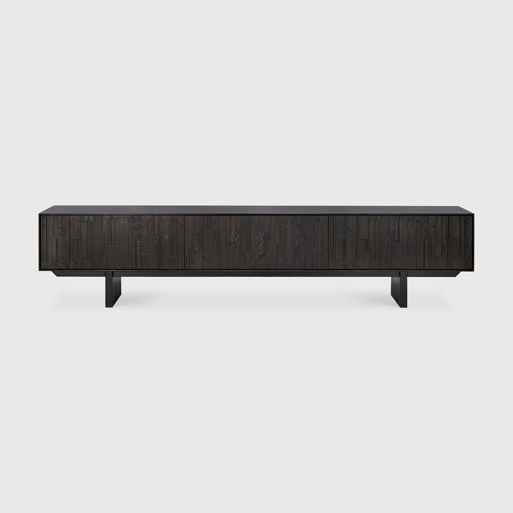 Teak Mosaic TV Cupboard