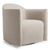 About Face Swivel Lounge Chair in Sanford Linen #color_sanford linen