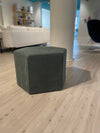 Hecks Leather Ottoman