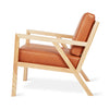 Gus Modern Gus* Modern Truss Chair Accent Vegan Leather Appleskin