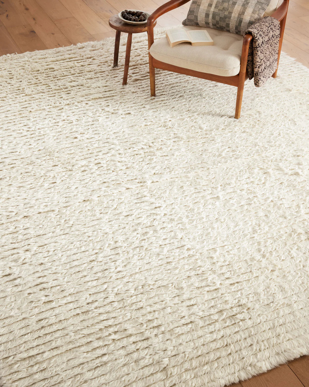WOO-01 AL Ivory Area Rug