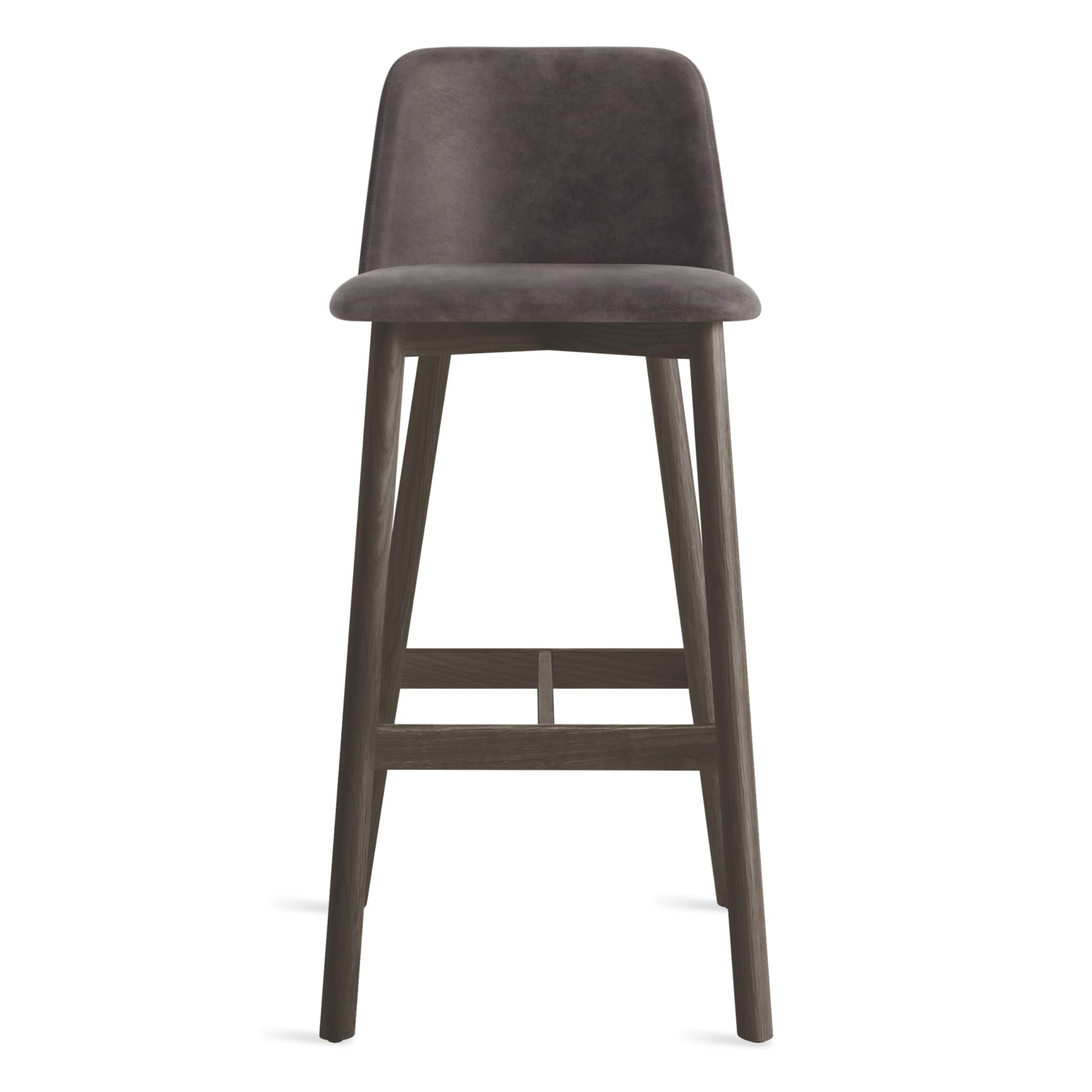 Blu Dot Chip Leather Counter Stool Bar Stool Barstool