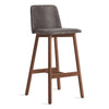 Blu Dot Chip Leather Counter Stool Bar Stool Barstool