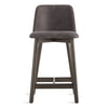 Blu Dot Chip Leather Counter Stool Bar Stool Barstool