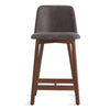Blu Dot Chip Leather Counter Stool Bar Stool Barstool