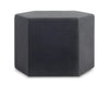 Hecks Leather Ottoman